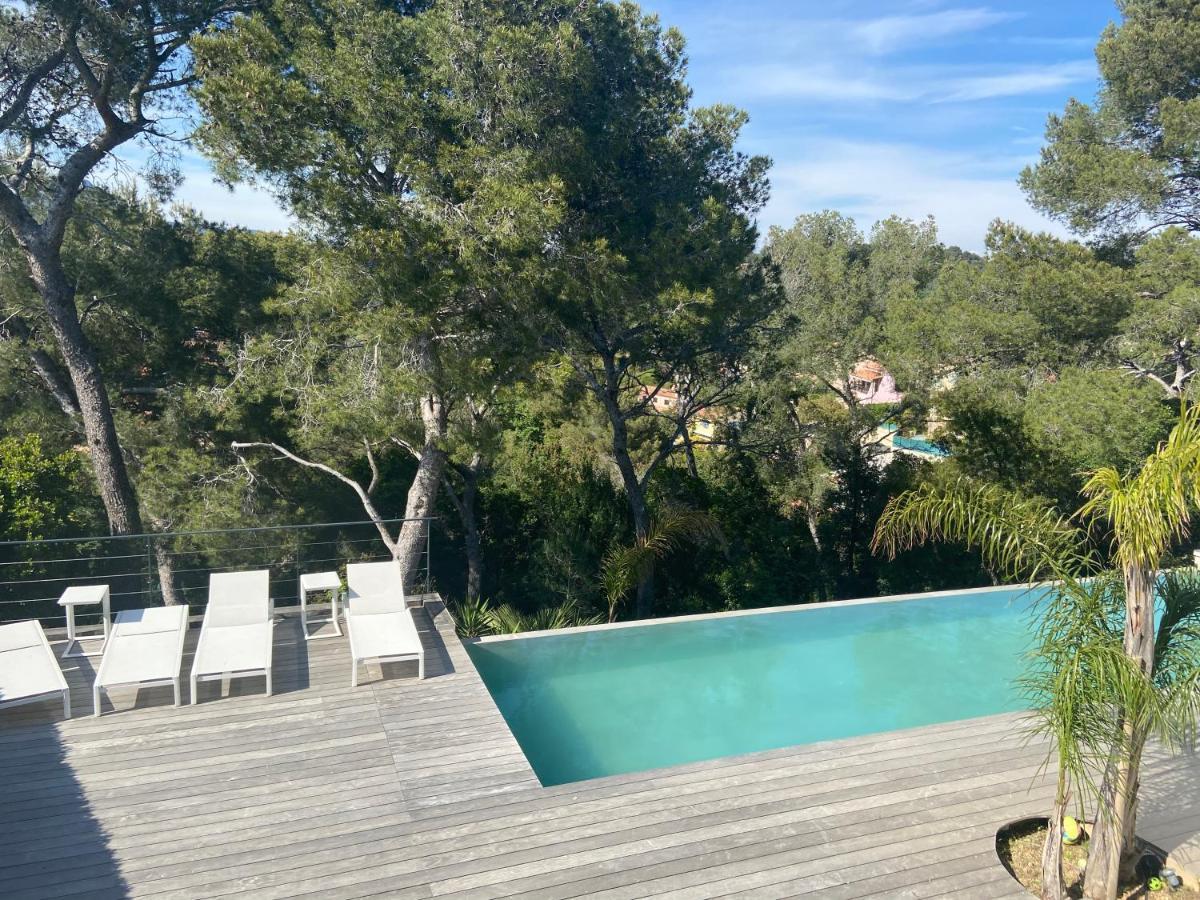 Hotel Cabanon La Calanque Du Peninsula Le Pradet Zewnętrze zdjęcie