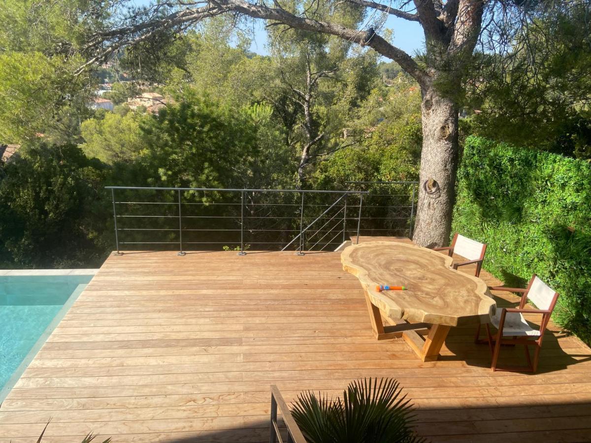 Hotel Cabanon La Calanque Du Peninsula Le Pradet Zewnętrze zdjęcie